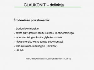 prezentacja glaukonit